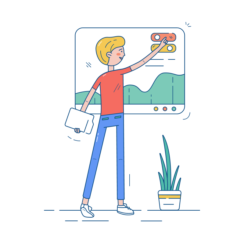 Tutor creating a gamified lesson in Yaralex Studio